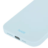 Holdit iPhone 14 Pro Soft Touch Silikon Deksel - Mineral Blue