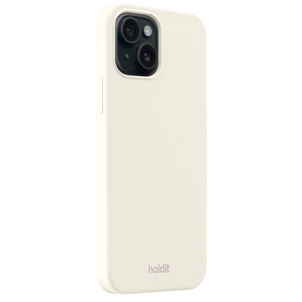 Holdit iPhone 14 / 13 Soft Touch Silikon Deksel - Soft Linen