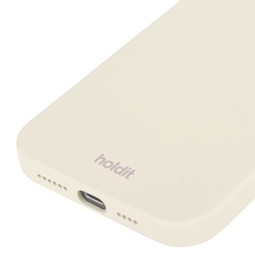 Holdit iPhone 14 Pro Max Soft Touch Silikon Deksel - Soft Linen