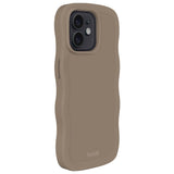 Holdit iPhone 12 / 12 Pro Wavy Deksel - Mocha Brown