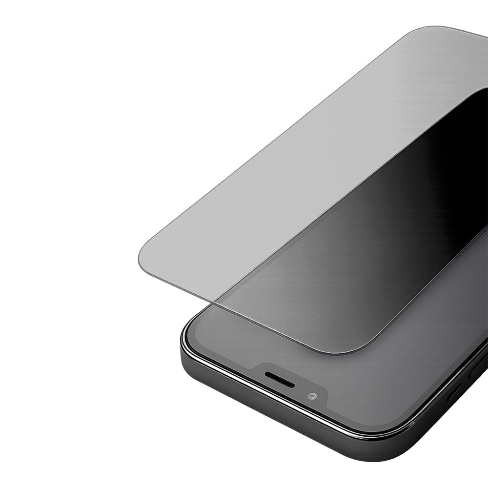 iPhone 15 Plus / 14 Pro Max Holdit Skjermbeskytter i Herdet Glass 9H m. Privacy Funksjon - Svart Kant