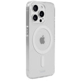 Holdit iPhone 15 Pro MagSafe Deksel - Transparent / White