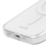 Holdit iPhone 12 / 12 Pro MagSafe Deksel - Transparent / White