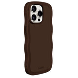 Holdit iPhone 14 Pro Max Wavy Deksel - Chocolate