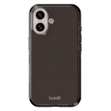 Holdit iPhone 16 Seethru Deksel - Black