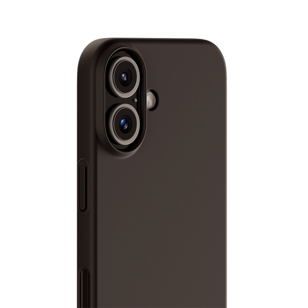 Holdit iPhone 16 Slim Plast Deksel - Black