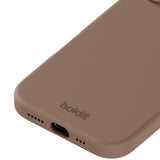 Holdit iPhone 16 Soft Touch Silikon Deksel - Mocha Brown