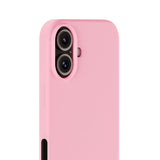 Holdit iPhone 16 Soft Touch Silikon Deksel - Pink