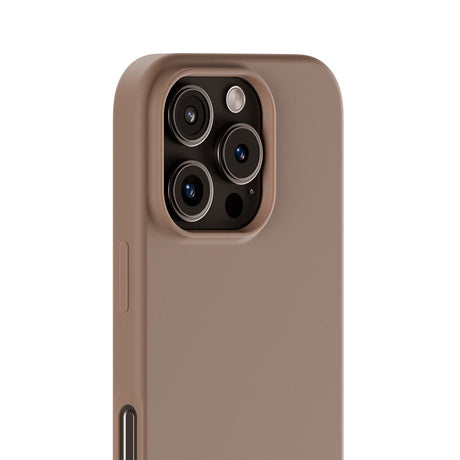 Holdit iPhone 16 Pro Soft Touch Silikon Deksel - Mocha Brown