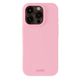 Holdit iPhone 16 Pro Soft Touch Silikon Deksel - Pink