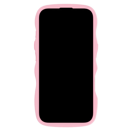 Holdit iPhone 16 Wavy Deksel - Pink