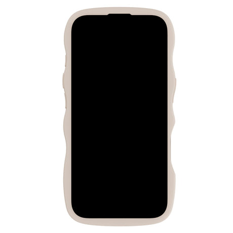 Holdit iPhone 16 Wavy Deksel - Beige