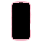 Holdit iPhone 16 Plus Wavy Deksel - Pink