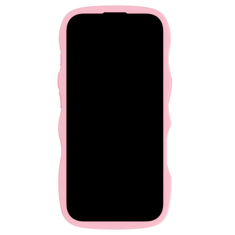 Holdit iPhone 16 Pro Wavy Deksel - Pink