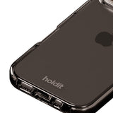 Holdit iPhone 16 Pro Seethru Deksel - Black