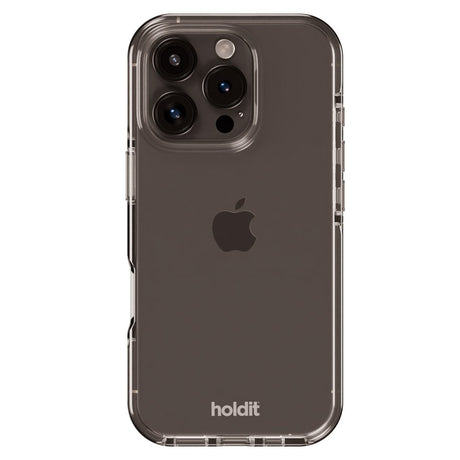 Holdit iPhone 16 Pro Seethru Deksel - White