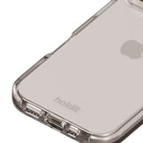 Holdit iPhone 16 Pro Seethru Deksel - White