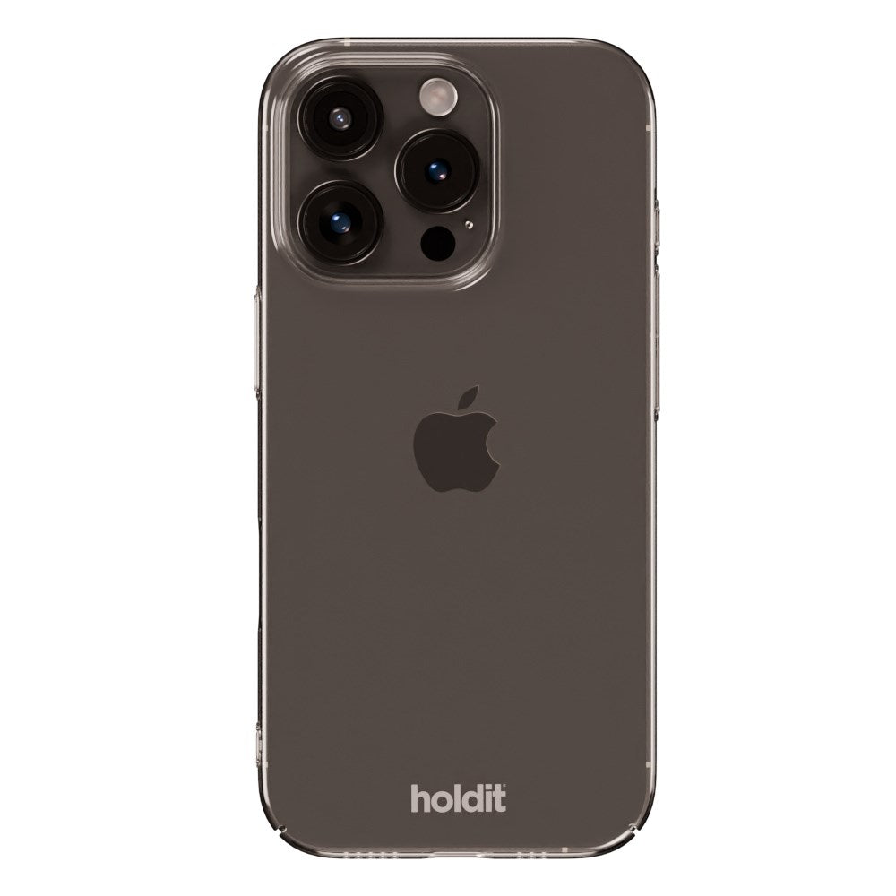 Holdit iPhone 16 Pro Slim Plast Deksel - Transparent