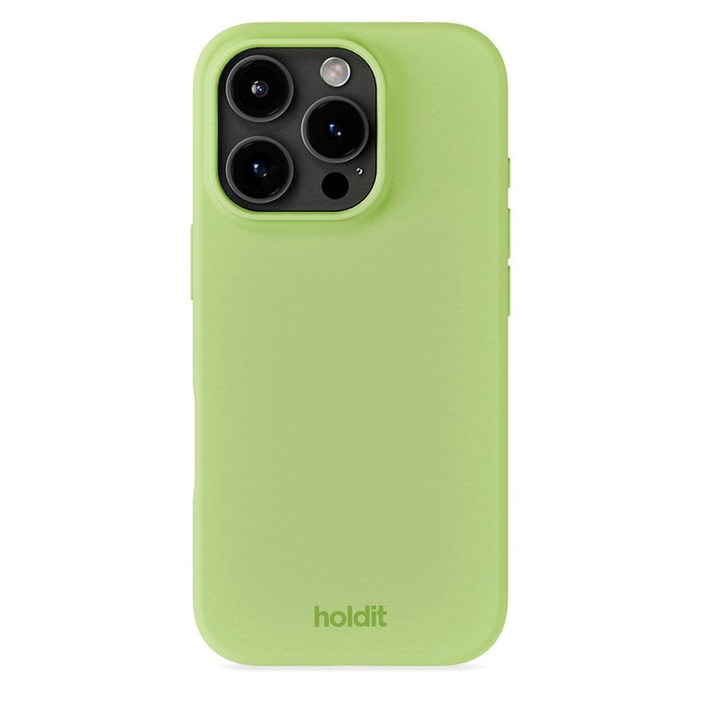 Holdit iPhone 16 Pro Max Soft Touch Silikon Deksel - Matcha