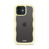 Holdit iPhone 12 / 12 Pro Wavy Deksel - Lemonade / Transparent