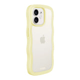 Holdit iPhone 12 / 12 Pro Wavy Deksel - Lemonade / Transparent