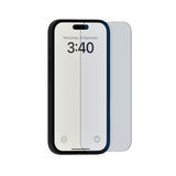 iPhone 16 / 15 / 15 Pro Holdit Skjermbeskytter Herdet Glass - Case Friendly - Gjennomsiktig