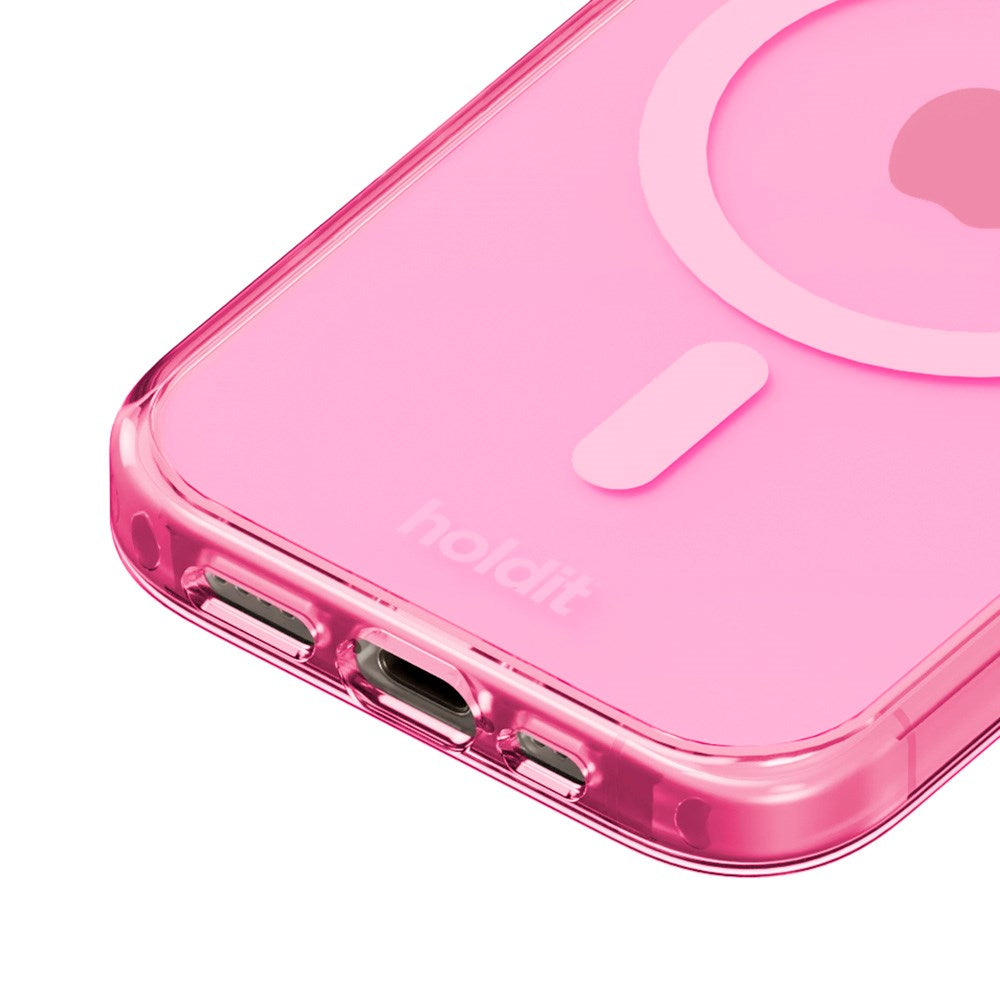 Holdit iPhone 12 / 12 Pro MagSafe Deksel - Pink