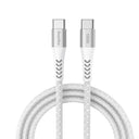 Smartline 100W USB-C til USB-C Kabel 2 m. - Hvit