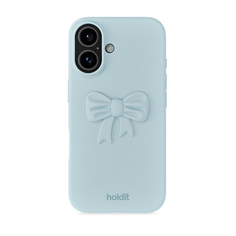Holdit 3D Silicone Sticker Sløyfe - Mineral Blue