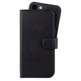 Holdit iPhone 15 Wallet Case MagSafe Plus - Flip Deksel - MagSafe Kompatibel - Black