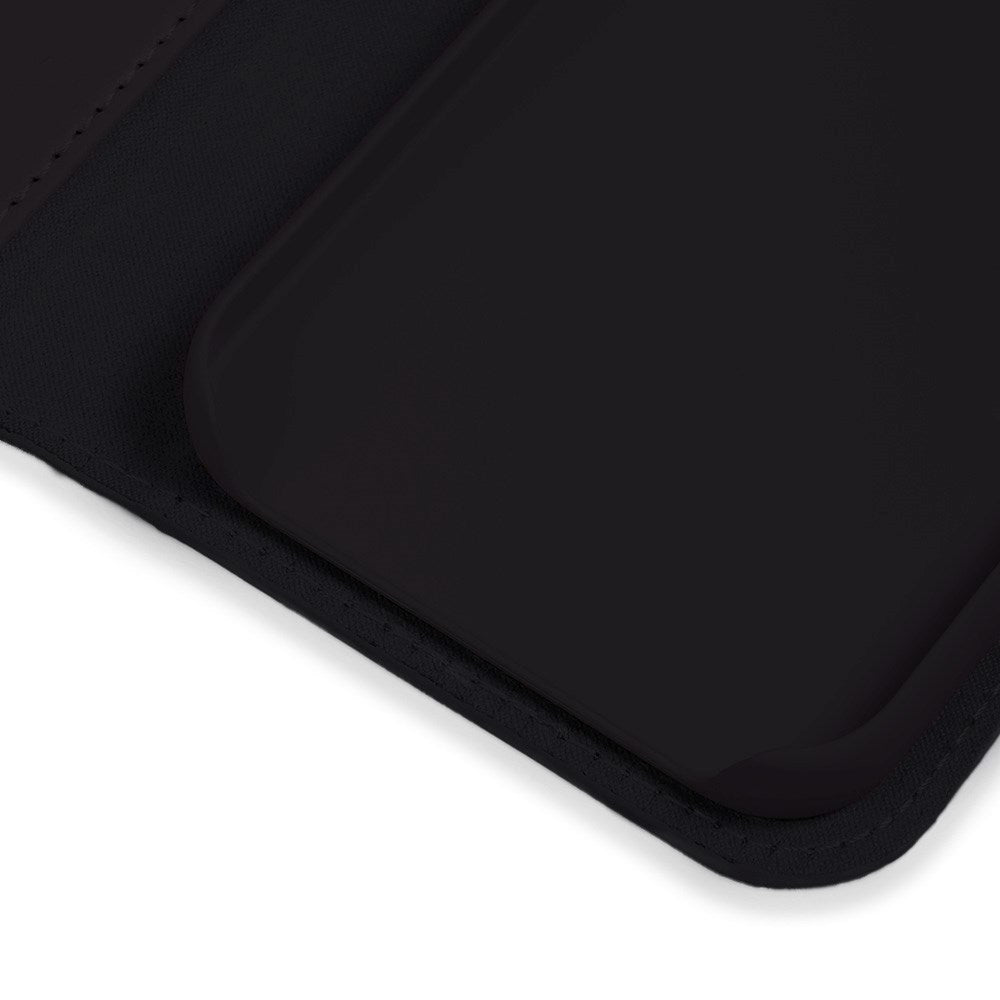 Holdit iPhone 15 Wallet Case MagSafe Plus - Flip Deksel - MagSafe Kompatibel - Black