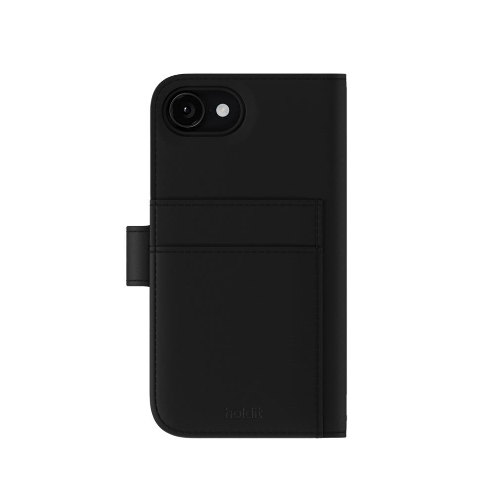 Holdit iPhone 16e Wallet Case Magnet Plus - Flip Deksel - Black