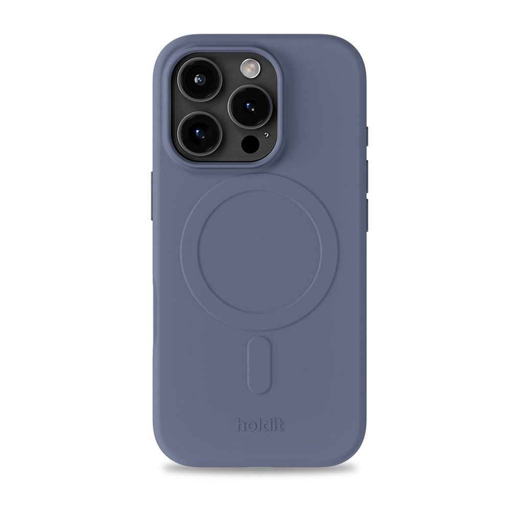 Holdit iPhone 16 Pro Soft MagSafe Case - Pacific Blue