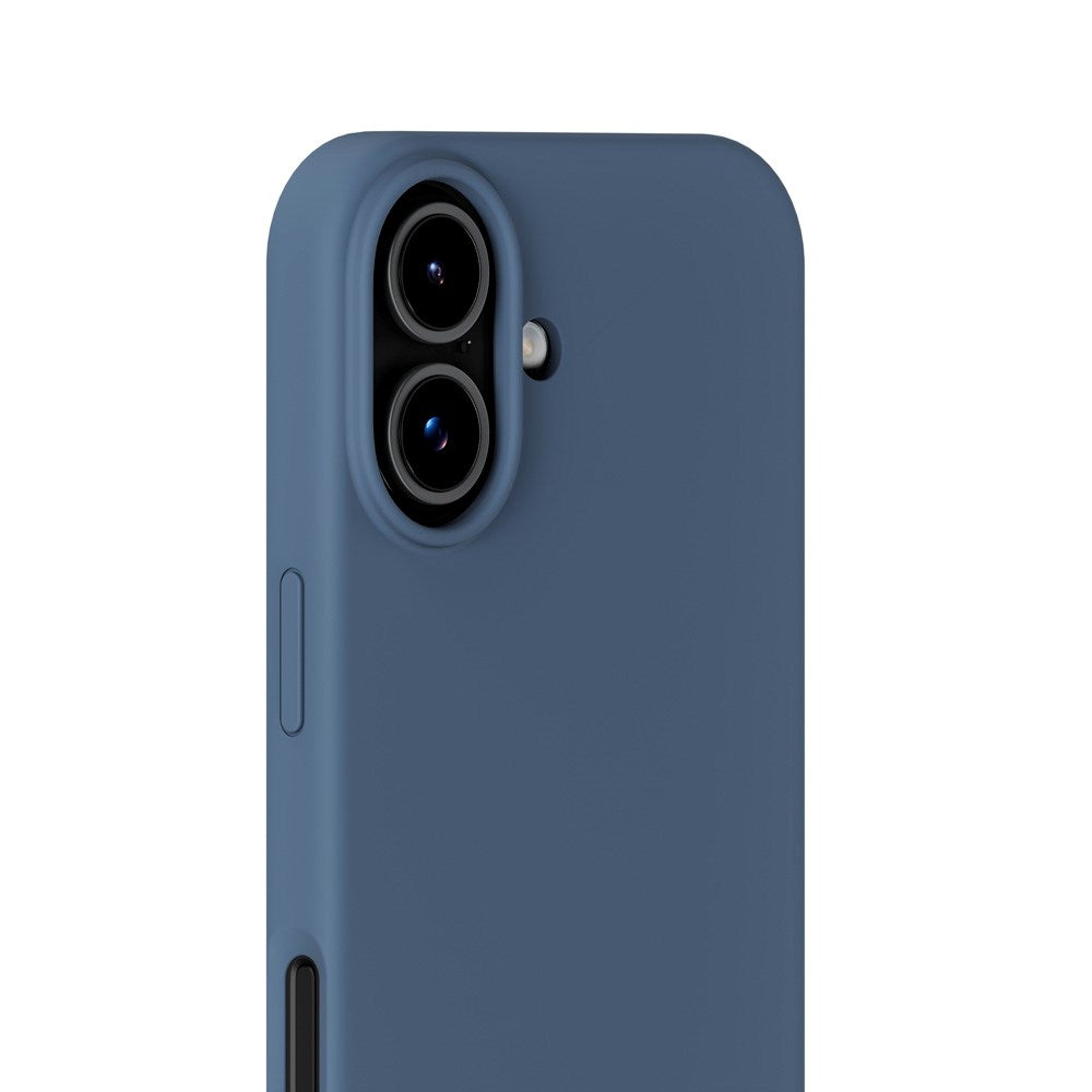Holdit iPhone 17 Soft Touch Silikon Deksel - Pacific Blue