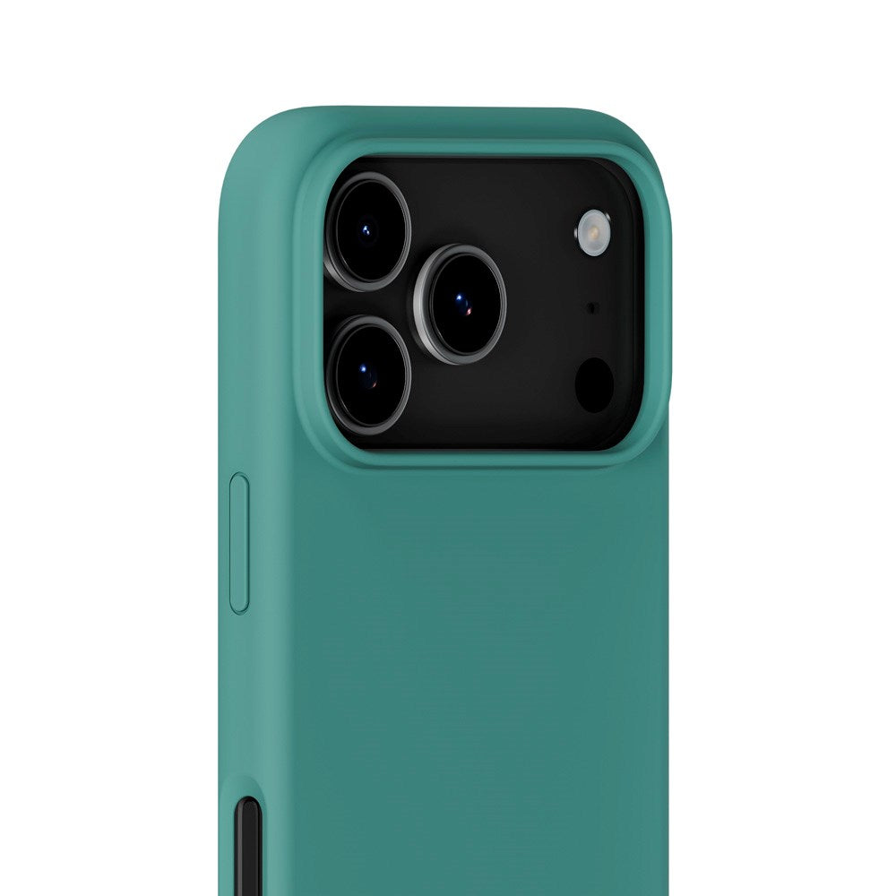 Holdit iPhone 17 Pro Soft Touch Silikon Deksel - Moss Green