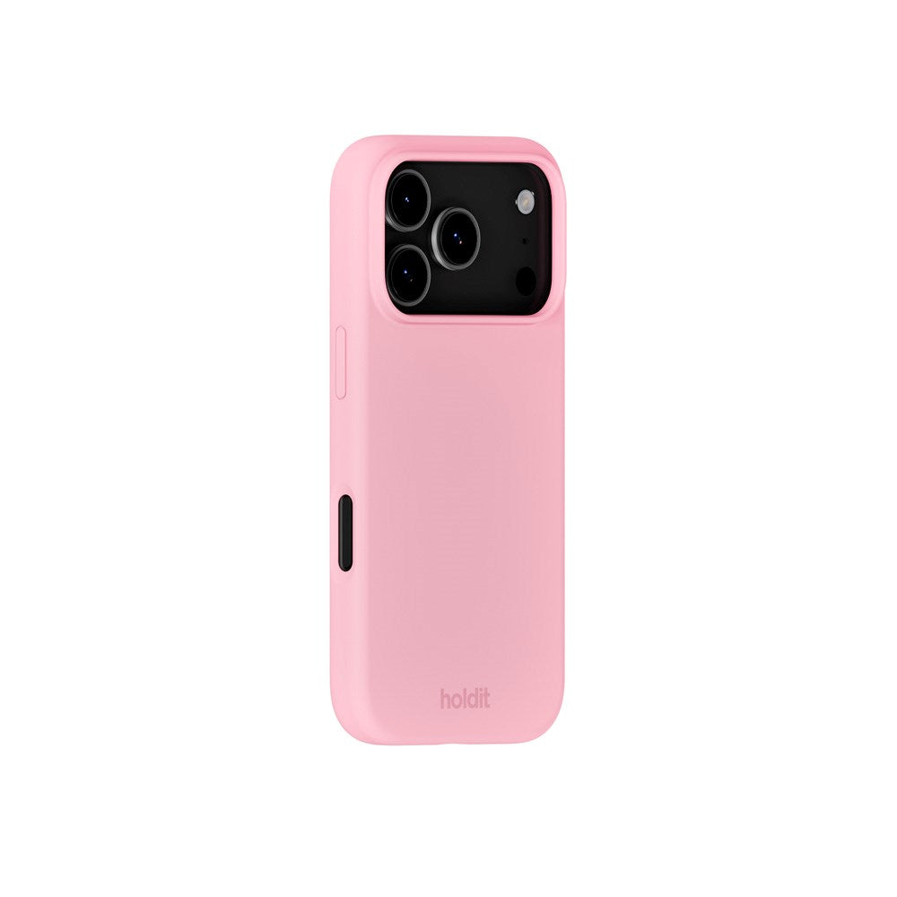 Holdit iPhone 17 Pro Soft Touch Silikon Deksel - Pink
