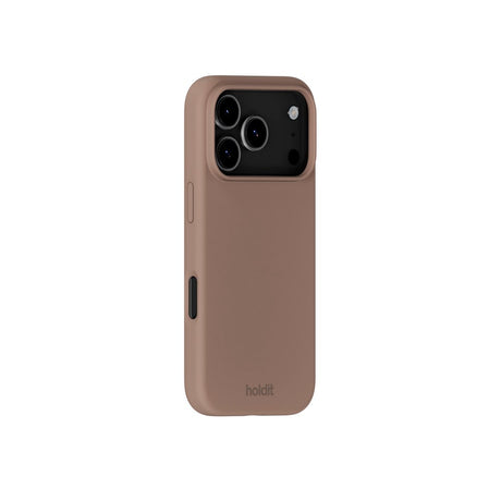 Holdit iPhone 17 Pro Soft Touch Silikon Deksel - Mocha Brown