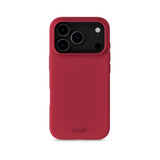 Holdit iPhone 17 Pro Soft Touch Silikon Deksel - Red Velvet