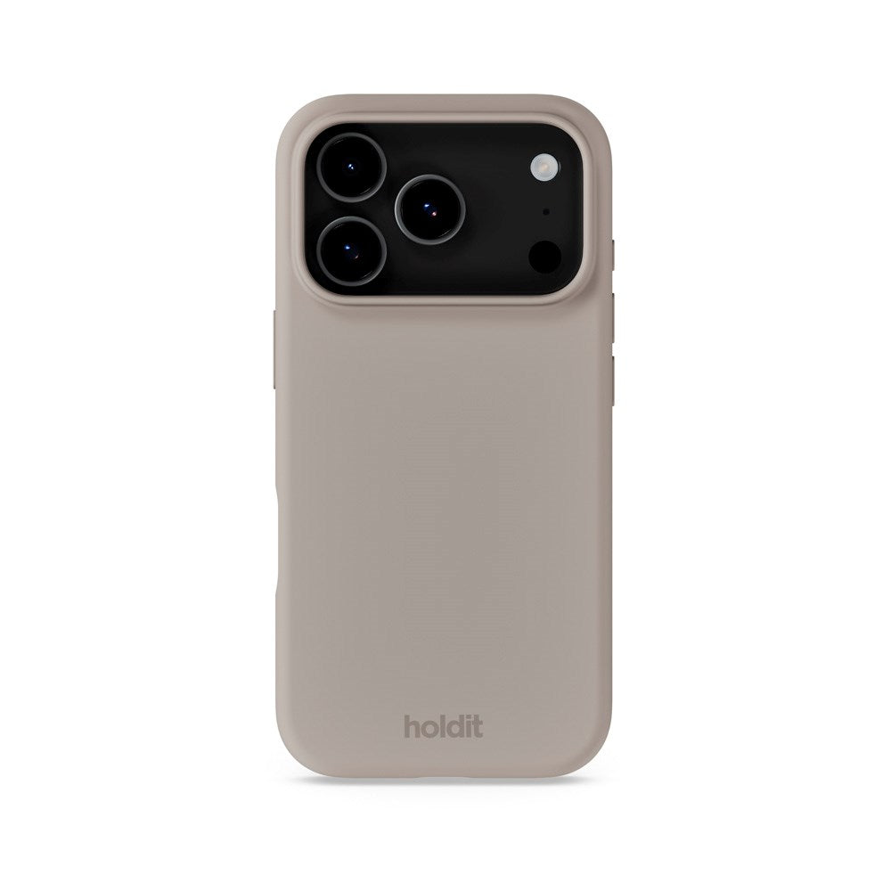 Holdit iPhone 17 Pro Max Soft Touch Silikon Deksel - Taupe