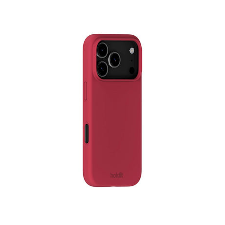 Holdit iPhone 17 Pro Max Soft Touch Silikon Deksel - Red Velvet
