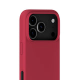 Holdit iPhone 17 Pro Max Soft Touch Silikon Deksel - Red Velvet