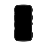 Holdit iPhone 17 Wavy Deksel - Black / Transparent