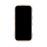 Holdit iPhone Air Wavy Deksel - Light Beige / Transparent