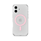 Holdit iPhone 17 MagSafe Case - Transparent / Pink