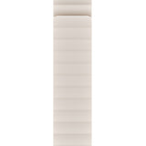 Apple Watch (38/40/SE/41/42mm) Holdit Silicone Magnet Klokkerem - Lys Beige / Beige