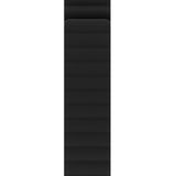 Apple Watch (42/44/SE/45/46/49mm) Holdit Silicone Magnet Klokkerem - Svart / Grå