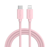 Smartline (3A/27W) USB-C til Lightning Braidy Kabel 2m - Rosa