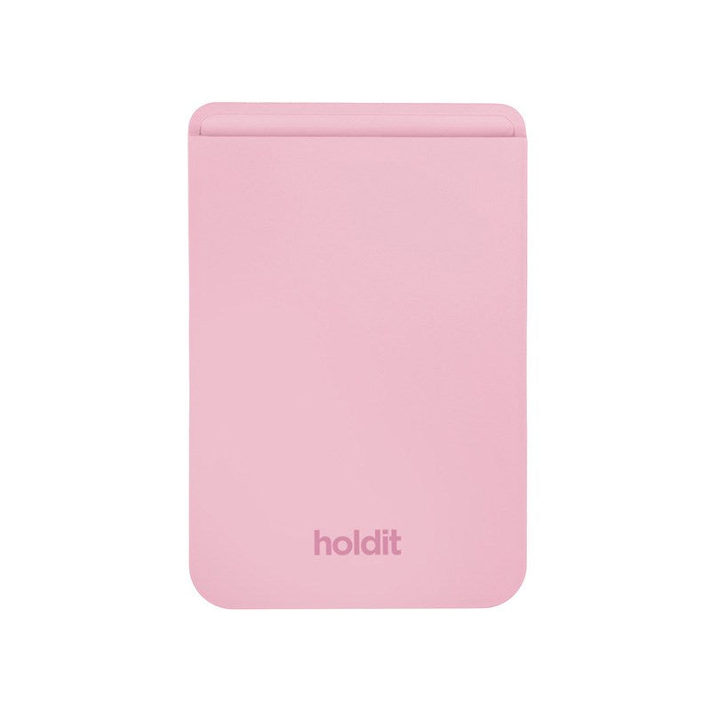 Holdit MagSafe Silicone Kortholder - Pink