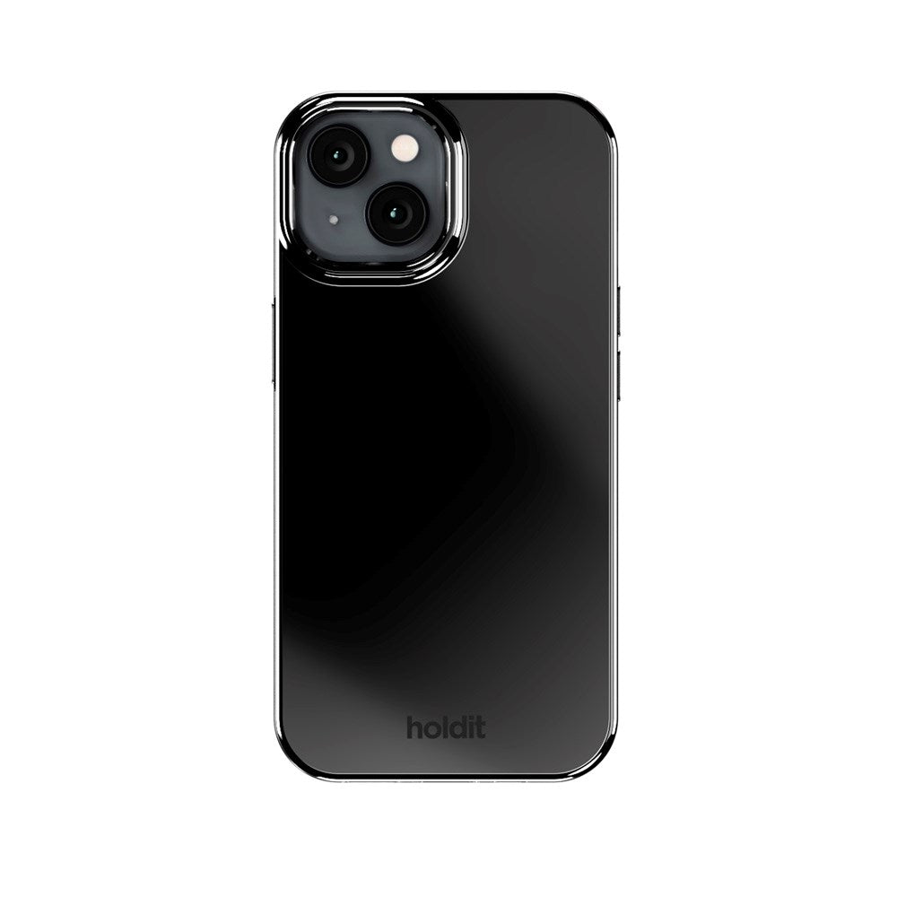 Holdit iPhone 16e / 15 / 14 / 13 Mirror Deksel - MagSafe Kompatibel - Svart