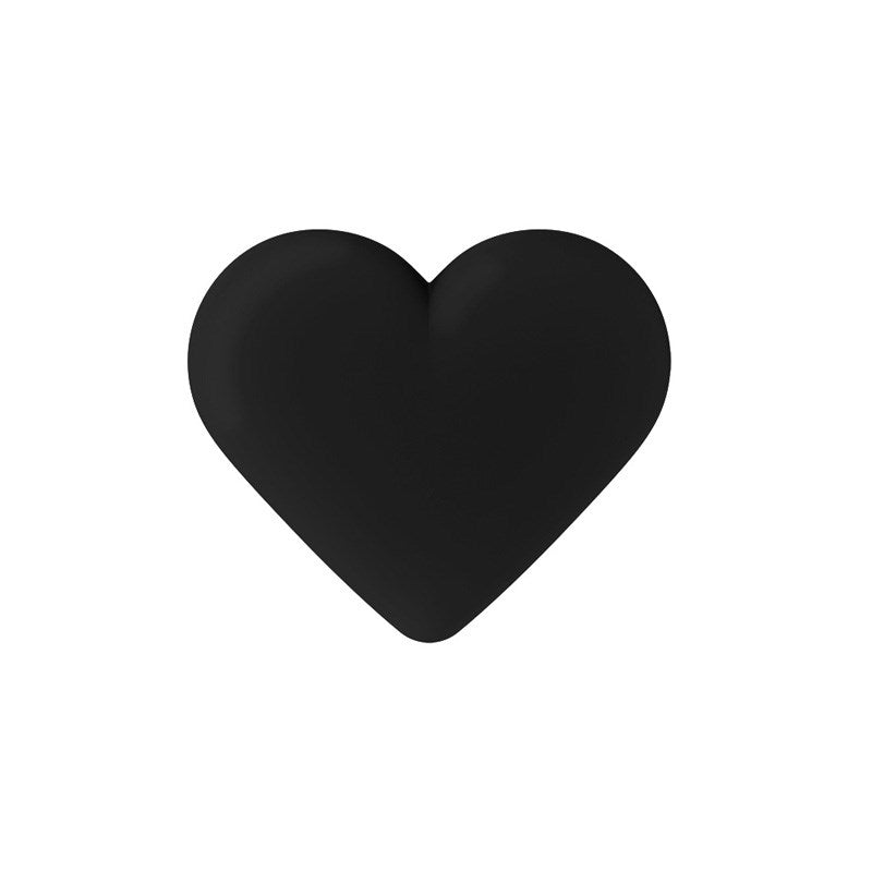 Holdit 3D Silicone Sticker Hjerte - Black